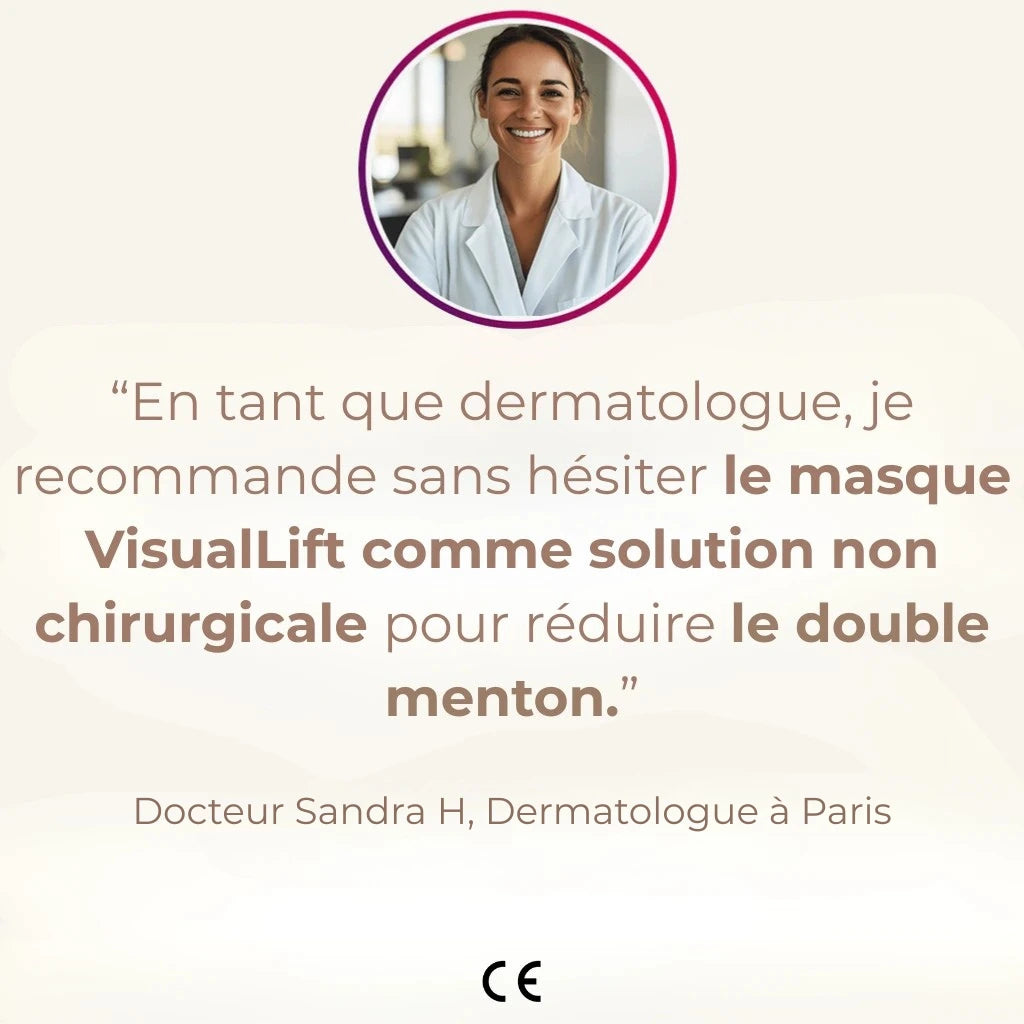 Masque Vline lifting double menton